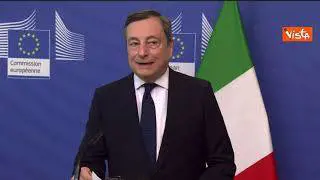 Russia-Ucraina, Draghi: "Da Ue prova di straordinaria unità"