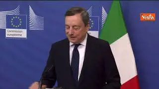 Draghi: "C'è scritto Commissione, ma non mi hanno assunto. Sono Mario Draghi e sono italiano"