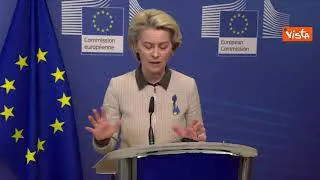 Von der Leyen con Draghi a Bruxelles: "Stop dipendenza energetica da Russia"