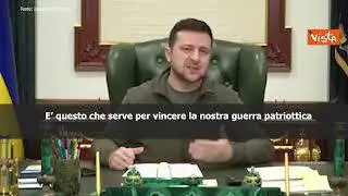 SOTTOTITOLI Zelensky: "Resto a Kiev e non mi nascondo"