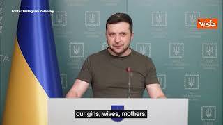 8 marzo, Zelensky: "Non posso dire le tradizionali parole d'auguri, non con tutti questi morti"
