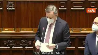 Draghi ai deputati: "Non è che se c'è emergenza Governo resta fermo"