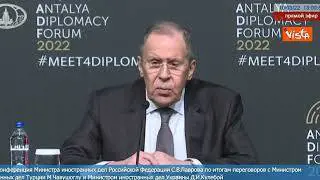 Ucraina, Lavrov: "Vogliamo colloqui seri in Bielorussia"