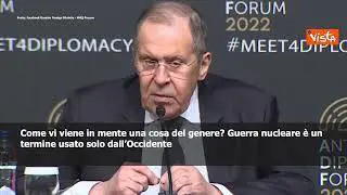 SOTTOTITOLI Lavrov: "Non credo ci sarà guerra nucleare"