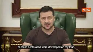 Zelensky: "Non produciamo armi chimiche"