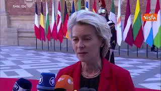 Von der Leyen: "Ripensare a difesa ed energia in Europa"