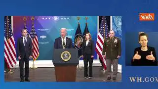 Biden: "Grazie a Zelensky per il suo discorso, ispira il mondo"