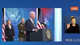 Biden: "Dagli Usa 1 miliardo per aiuti militari all'Ucraina"