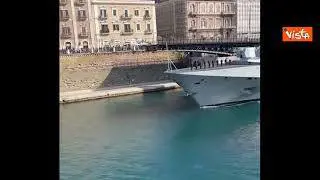 Insulti contro una nave della Marina Militare a Taranto