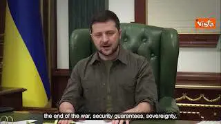 Negoziati Russia-Ucraina, Zelensky: "Chiediamo fine della guerra e garanzie di sicurezza"