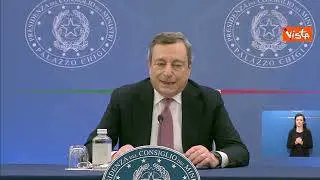 Draghi: "Con provvedimenti di oggi torniamo a normalità, eliminate quasi tutte restrizioni"