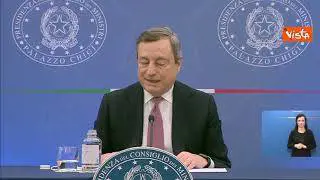Ucraina, Draghi: "Tutti vogliamo la pace, ma Putin no"