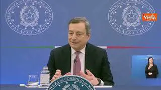 Draghi: "Forze Nato in spazio aereo Ucraina? Significherebbe entrare in guerra"