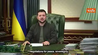 Negoziati Russia-Ucraina, Zelensky: "Lavoriamo in silenzio, non è il momento di rivelare strategia"