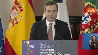 Draghi ricorda vittime pandemia: "Mia vicinanza a familiari"