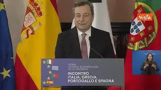 Ucraina, Draghi: "Serve difesa europea in tempi rapidi. Rafforzerà Nato"