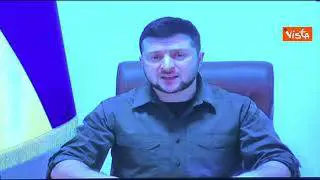 Zelensky: "Da Italia aiuto e accoglienza, grati per il vostro calore, avete condiviso nostro dolore"