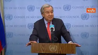 Ucraina, Guterres (Onu): "È tempo di porre fine a guerra orribile e assurda"