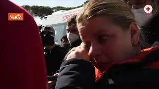 Ucraina, arrivato a Roma il primo gruppo di fragili evacuato dalla Croce Rossa a Leopoli