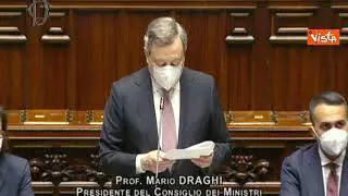 Draghi alla Camera in vista del Consiglio Ue. L'informativa in tre minuti
