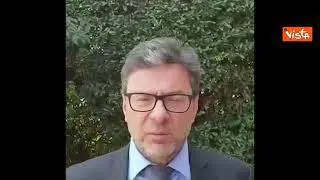 Assemblea Noi con l'Italia, Giorgetti: Vediamo scelte Ue su energia, poi si riparlerà di scostamento