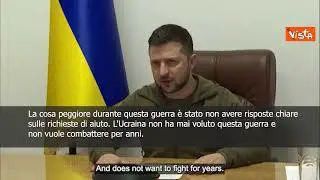 Zelensky alla Nato: "Vogliamo sopravvivere"