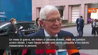 Borrell: "Dal punto di vista militare guerra si sta rivelando fallimento per Russia"