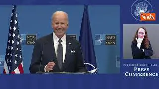 Biden: "Nato più unita che mai, Putin non se l'aspettava"