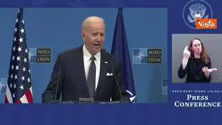 Ucraina, Biden: "Risponderemo ad attacchi chimici russi"