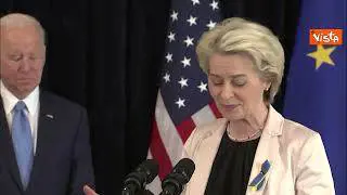 Von der Leyen: "Guerra sarà fallimento per Putin, sanzioni stanno prosciugando risorse"