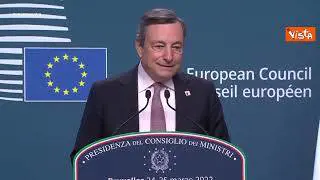 Condanna aggressione Ucraina in Italia, Draghi: "Ognuno farà i conti con propria coscienza"