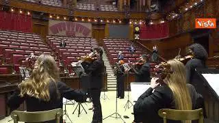 Una soprano ucraina e una soprano russa insieme in Aula per “Montecitorio a porte aperte”