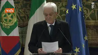 Pnrr, Mattarella: "Occasione irripetibile per la giustizia"
