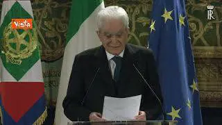Giustizia, Mattarella: "Urgente la riforma del Csm"