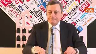 Draghi: "Forniture gas da Russia non sono in pericolo"