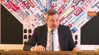 Gas russo, Draghi: "E' vero stiamo finanziando guerra, per questo serve tetto prezzo energia"