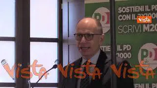 Ucraina, Letta: "Dobbiamo limitare i danni che la nostra economia subirà"