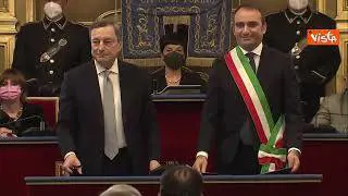 Draghi a Torino, la firma del Patto per la Città con il sindaco Lo Russo