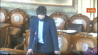 Mattia Santori in consiglio comunale a Bologna denuncia aggressione di un cane a due oche