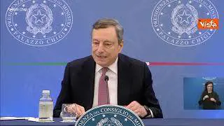 Russia, Draghi: "Preferiamo la pace o il condizionatore acceso? Su embargo gas seguiremo Ue"