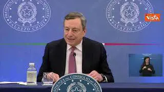 Draghi: "Se cessa fornitura gas russo nessuna conseguenza fino all'autunno"