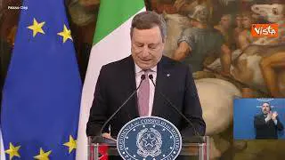 Ucraina, Draghi: "Pronti a ulteriori passi per sanzioni Russia, anche su energia"