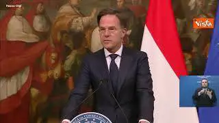 Rutte: "Non è possibile stop a importazione gas russo"
