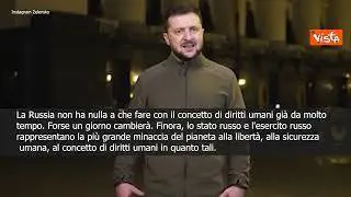 SOTTOTITOLI Zelensky: "A Borodyanka  molti più morti di Bucha"