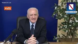 Ucraina, De Luca: "Russia colpevole della guerra, ma non ci sono innocenti"