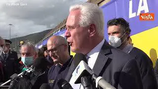 Giani: "Dalla Toscana convoglio per aiuti umanitari in Ucraina, il più grande del centro Italia"