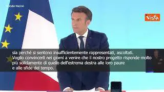SOTTOTITOLI Macron: "Nulla è deciso, ora partita è per Francia e Ue"