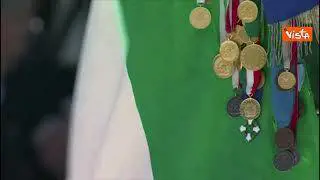 Mattarella alla cerimonia per il 170° anniversario della fondazione della Polizia di Stato