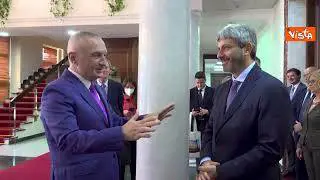 Fico incontra il presidente albanese Meta a Tirana