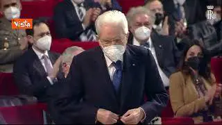 Mattarella riceve il premio Bonino Pulejo a Messina, le immagini della consegna